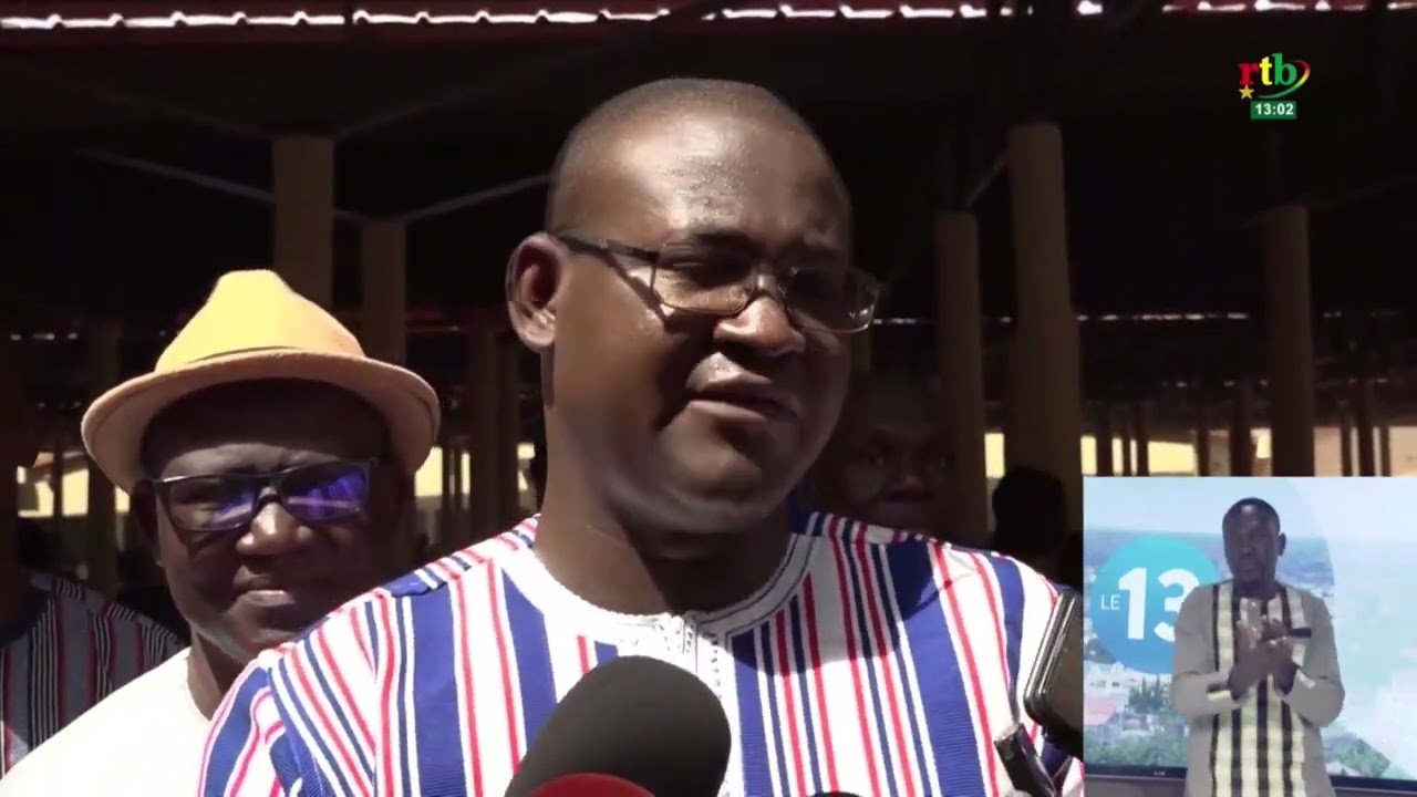 Ouverture du marché du secteur 25 de l'arrondissement 5 de Bobo-Dioulasso