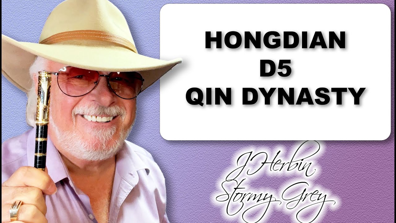 Распаковка и обзор перьевой ручки Hongdian D5 Qin Dynasty 2023 года