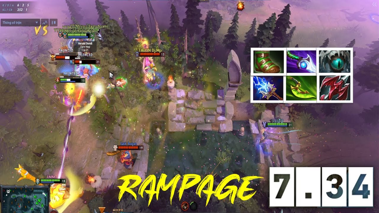 Patch 7.34 broken - why you should ban meepo from now on! Meepo vs 5 buffed counter - 1 rampage