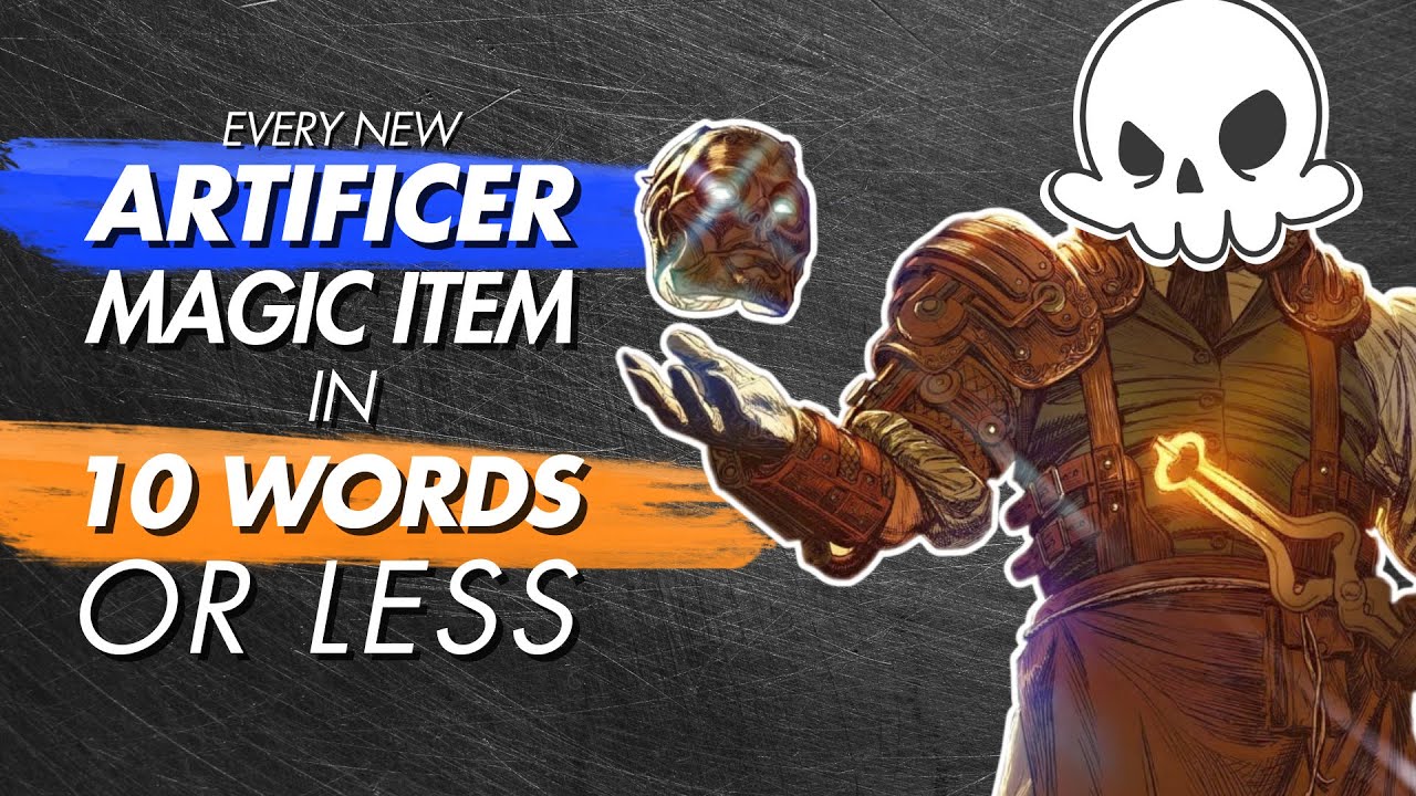 Every New Artificer Magic Items Reviewed in 10 Words or Less