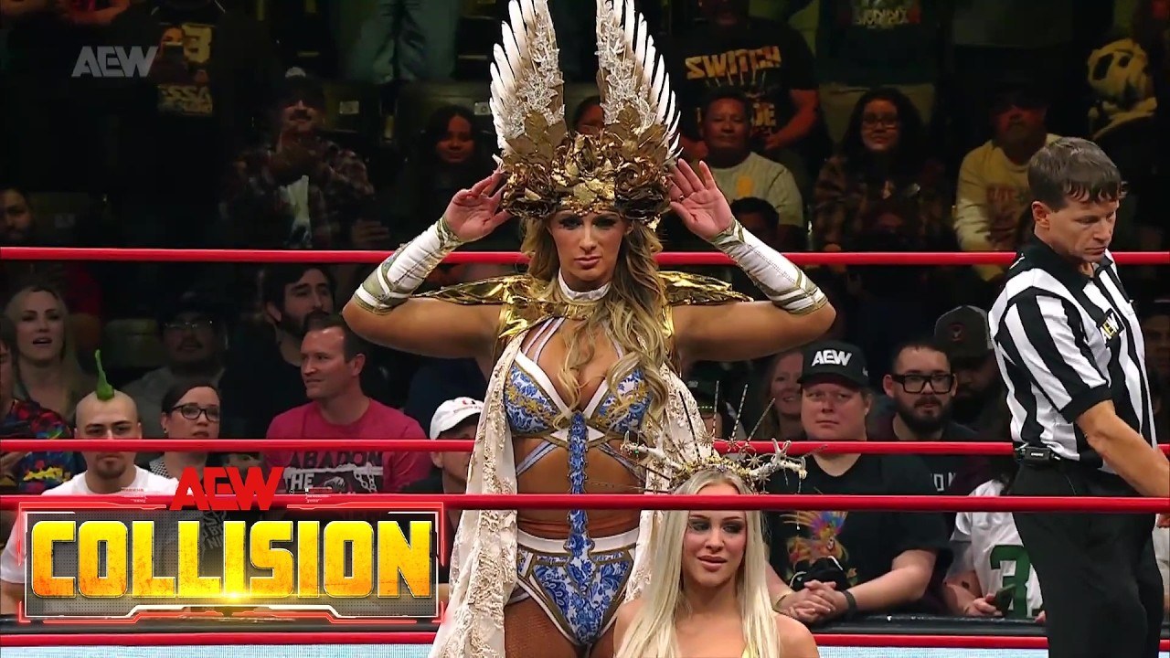Megan Bayne (with Penelope Ford) (MegaBad) Entrance - AEW Collision, February 21, 2026