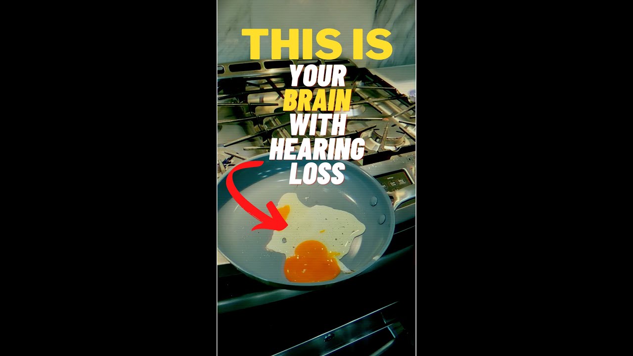 This is your brain with untreated hearing loss #shorts