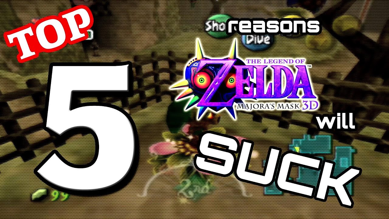 Top 5 Reasons The Legend of Zelda: Majora's Mask 3D Will SUCK - GameSlean