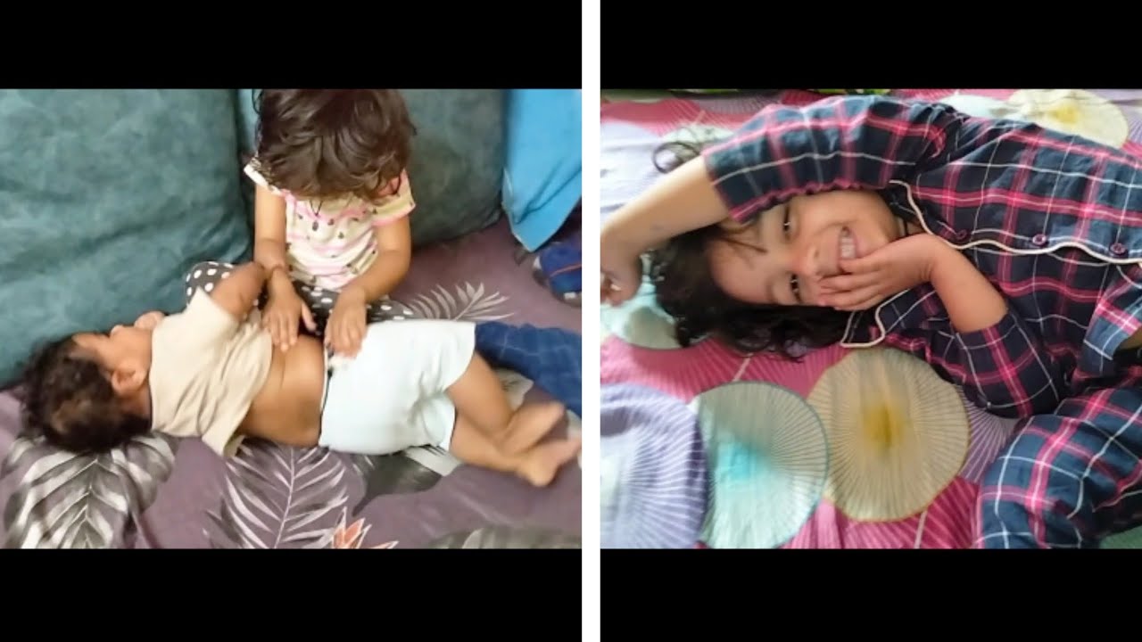 Apne bhai ke sath kaise khel rhi hai didi😳#video #viral 