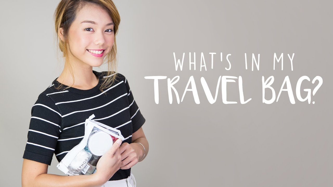 Andrea Chong: What's In My Travel Bag?