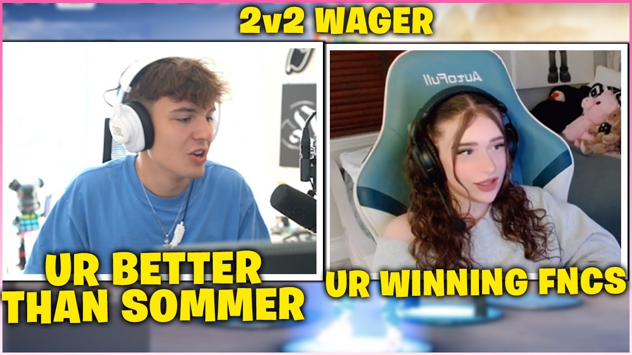 CLIX Impressed After GOING Against His EX GIRLFRIEND (LINA) In 2v2 BOXFIGHT Wager (Fortnite Moments)