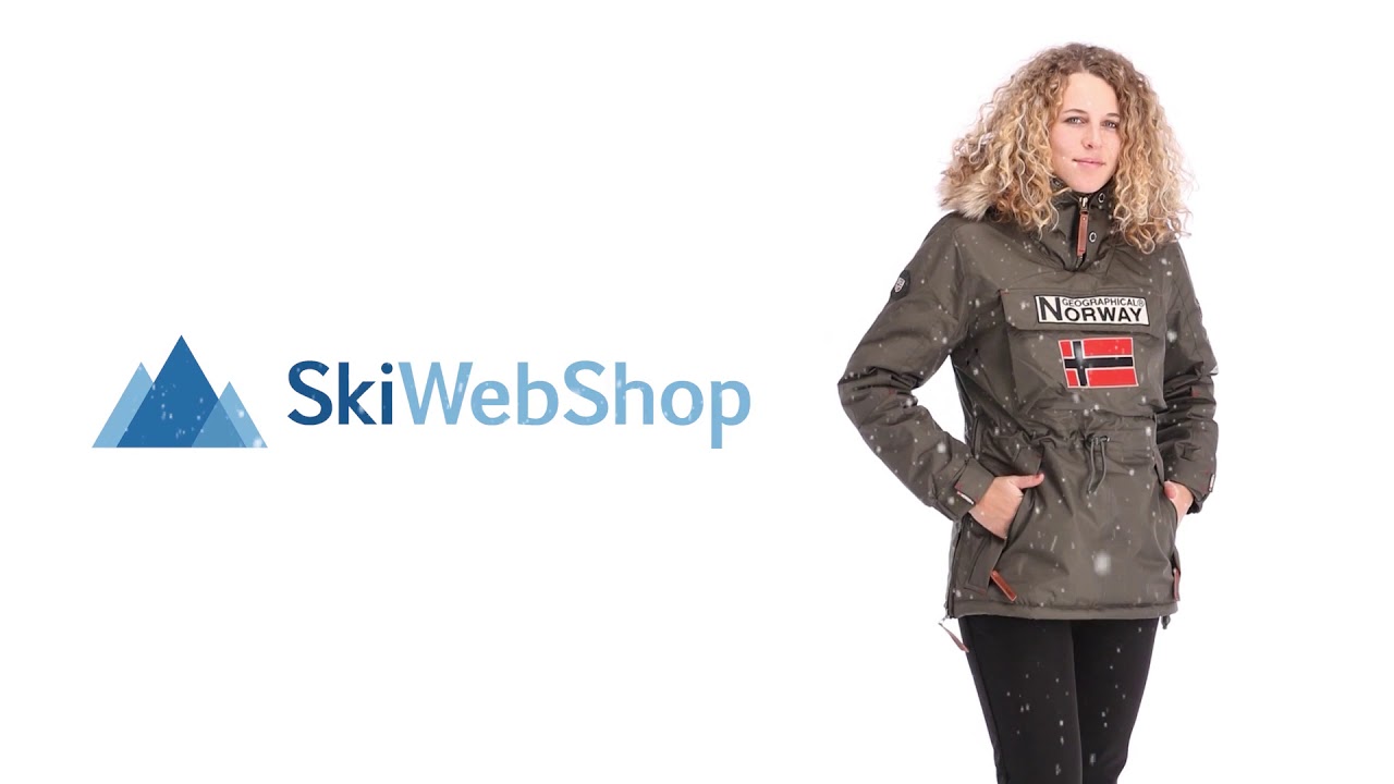 Geographical Norway, Boomera new 056, winter jacket, women, kaki green