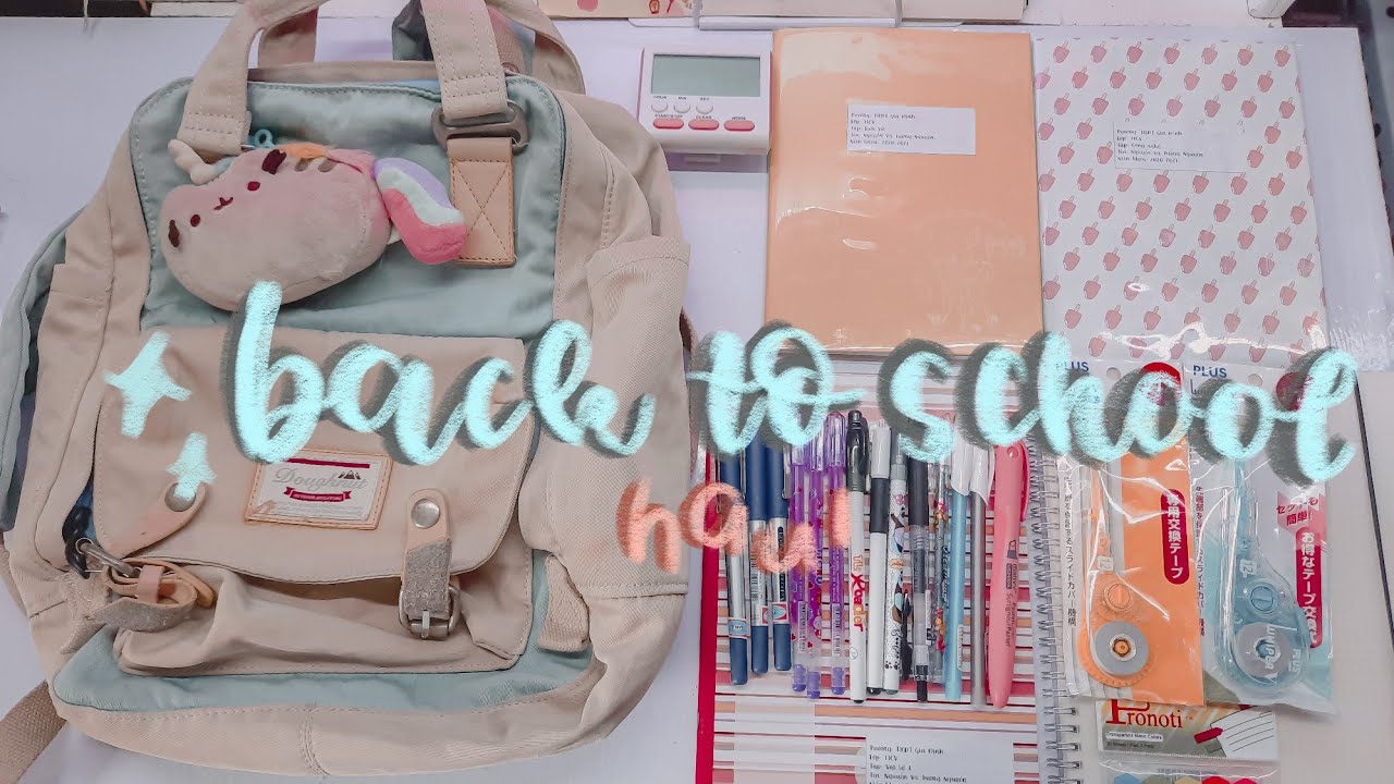 ĐỒ DÙNG HỌC TẬP CHO NĂM HỌC MỚI // Back to school 2020 // jawonee
