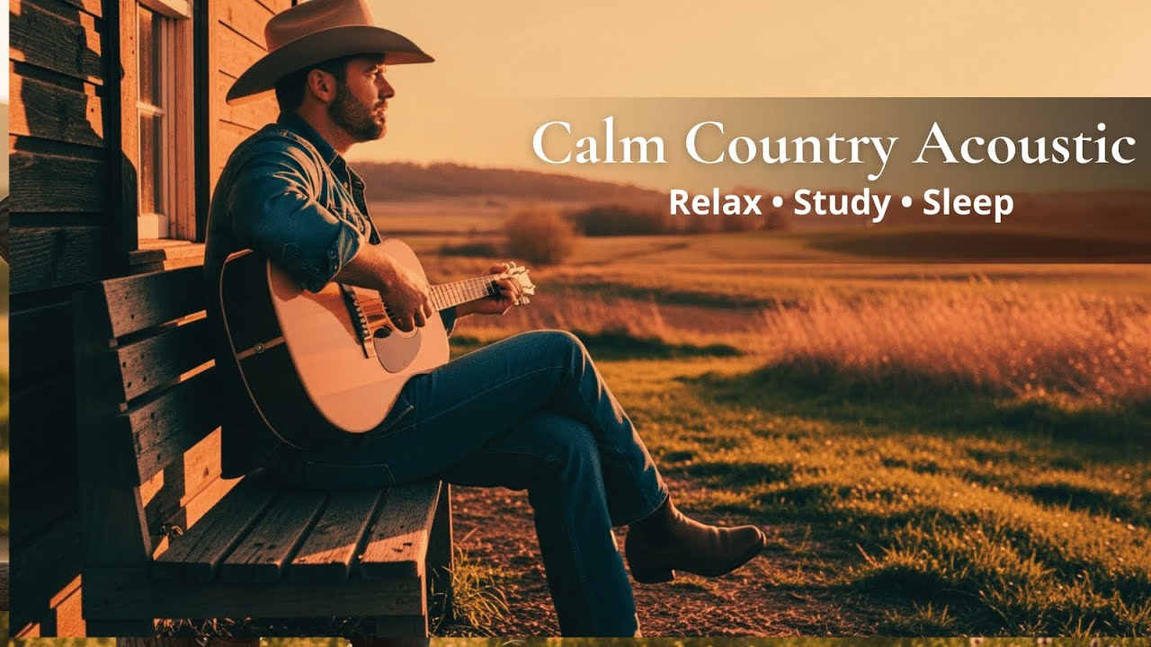 Relaxing Country Acoustic Guitar – Calm Western Instrumental for Peaceful Evenings