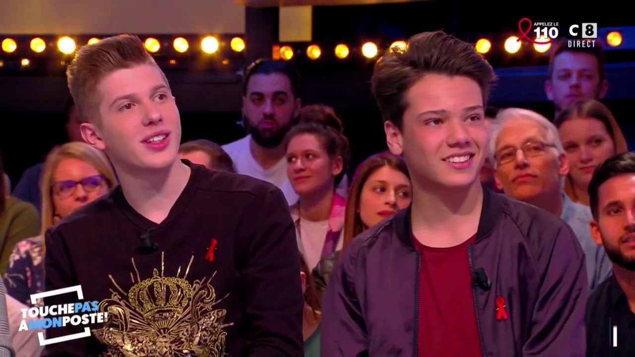 Evan et Marco - Remise du « presque » disque d’or (TPMP)