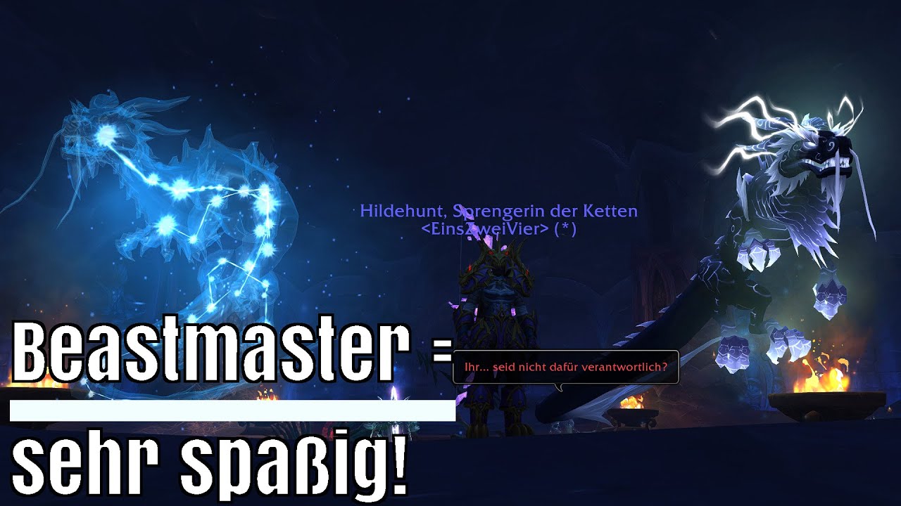 Absolut GRANDIOSE Heldentalente: Der Beastmaster-Hunter ist ein sehr spa&szlig;iger Spec!