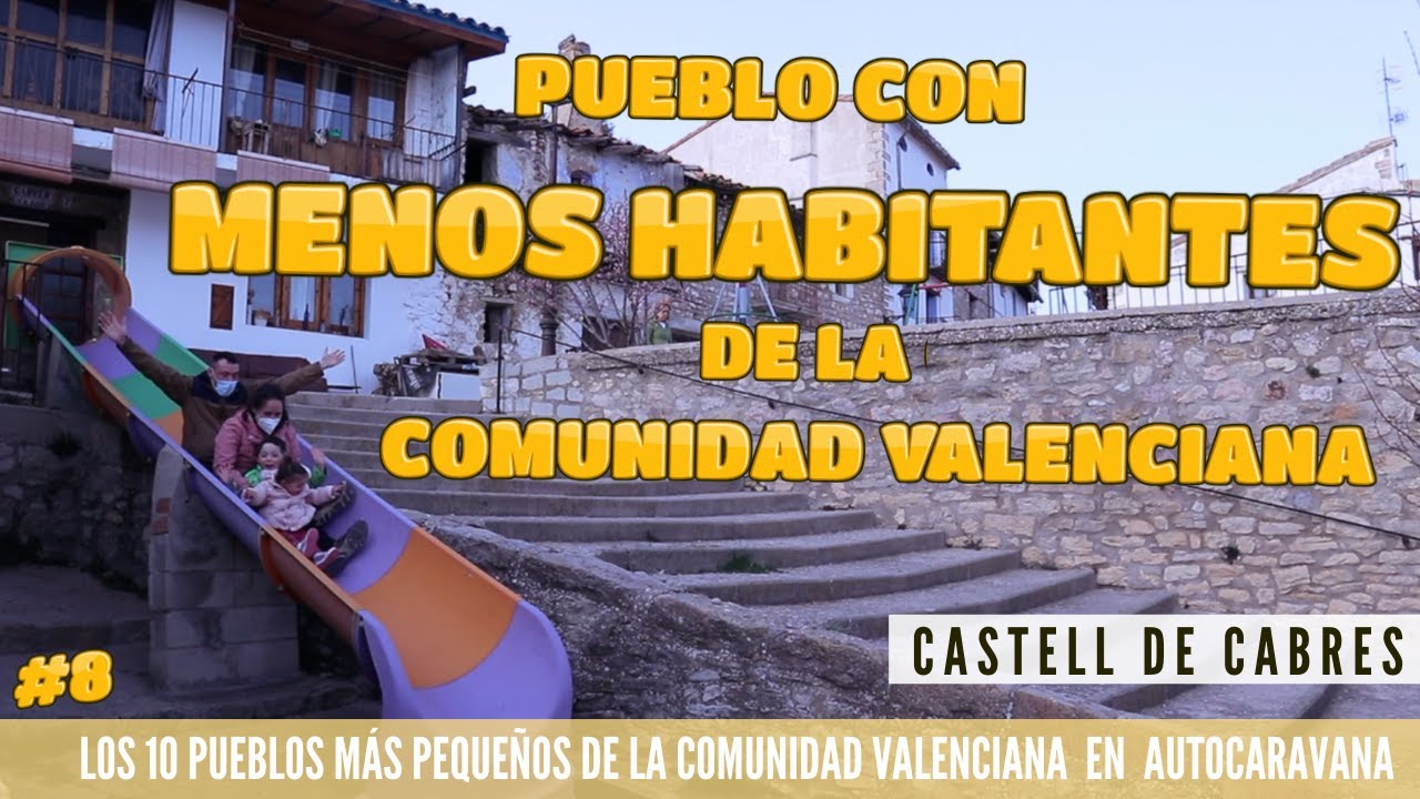 EL PUEBLO CON MENOS HABITANTES DE LA COMUNIDAD VALENCIANA❗️CASTELL DE CABRES EN AUTOCARAVANA🚍 Cap.#8