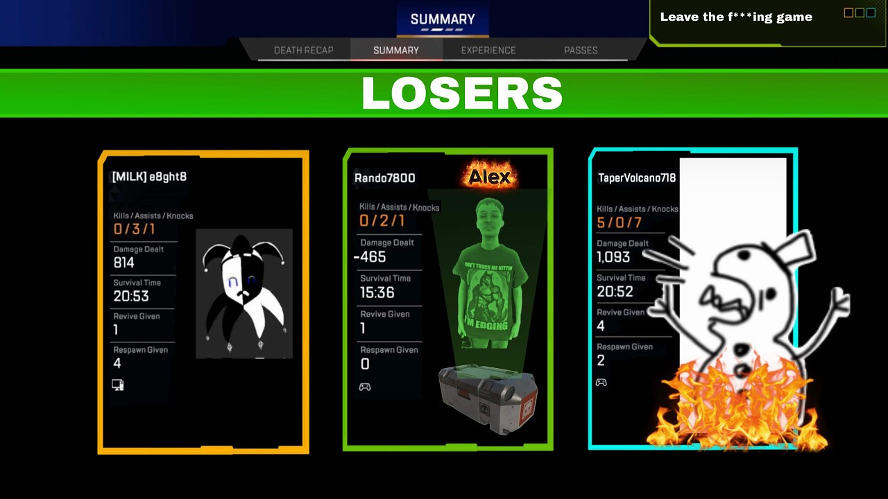 The Worst Teammate in Apex Legends History!!