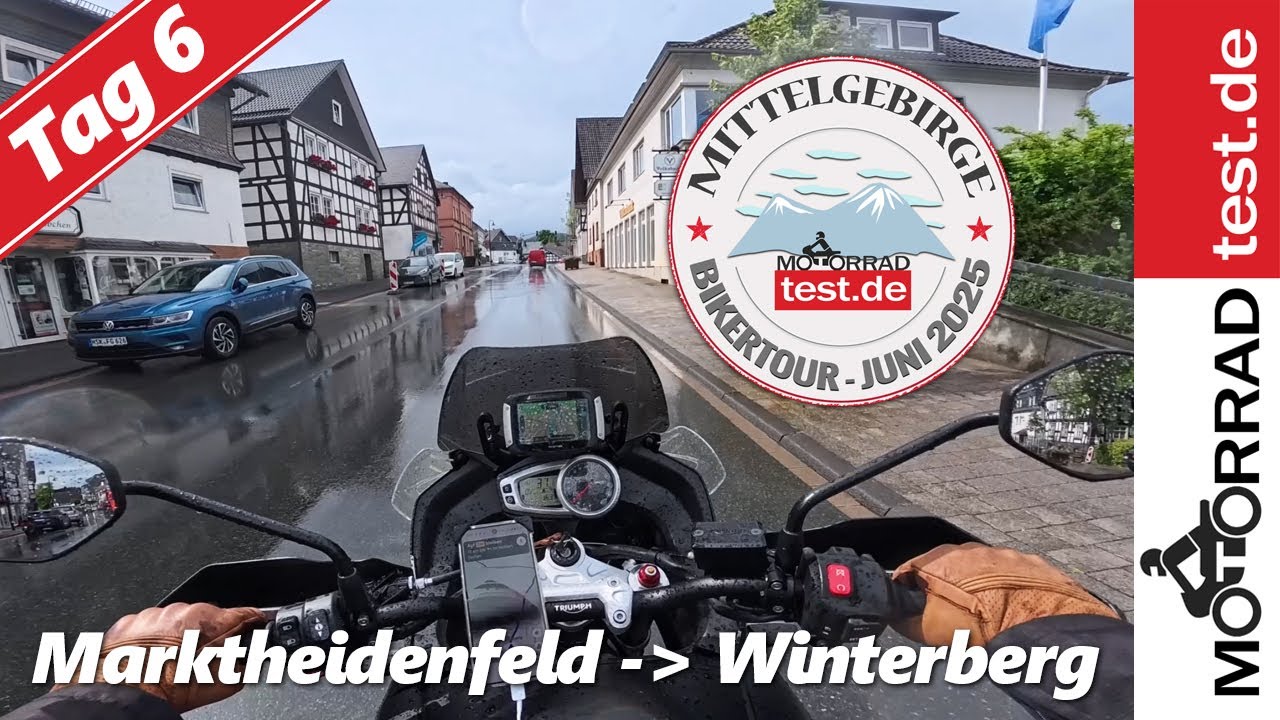 Mittelgebirge Bikertour 2025 | Tag 6: Durch den Spessart