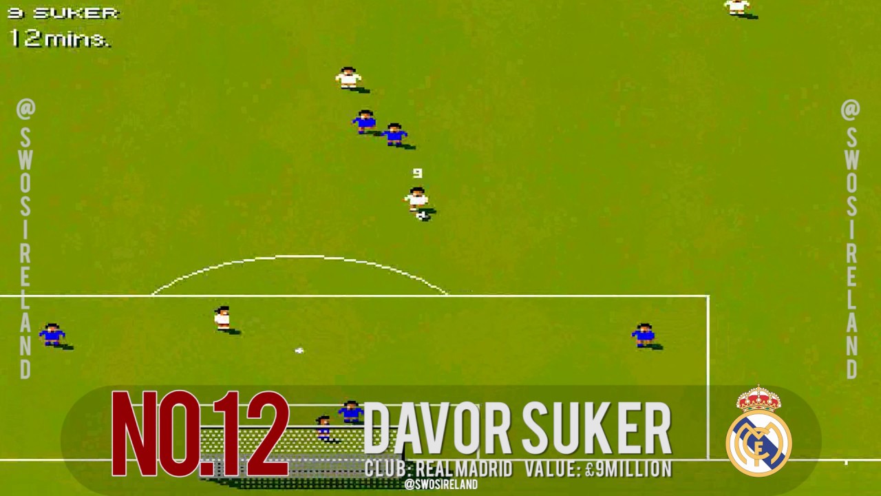 Top 20 Strikers in 96/97 Sensible World of Soccer