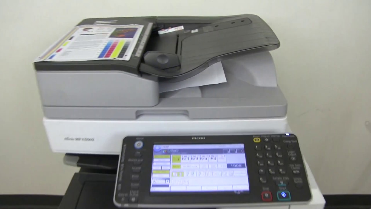 Review m&aacute;y Photocopy Ricoh MP C5502