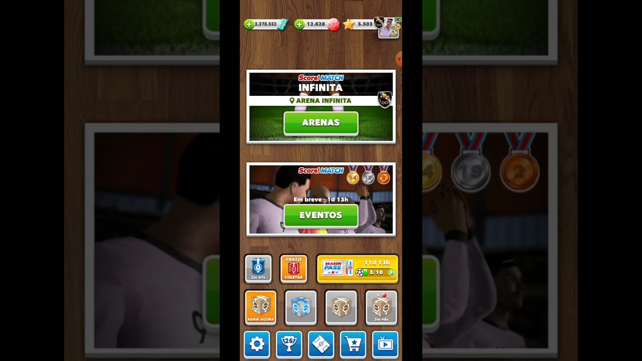 Tudo sobre as características dos jogadores comuns!!! Score Match