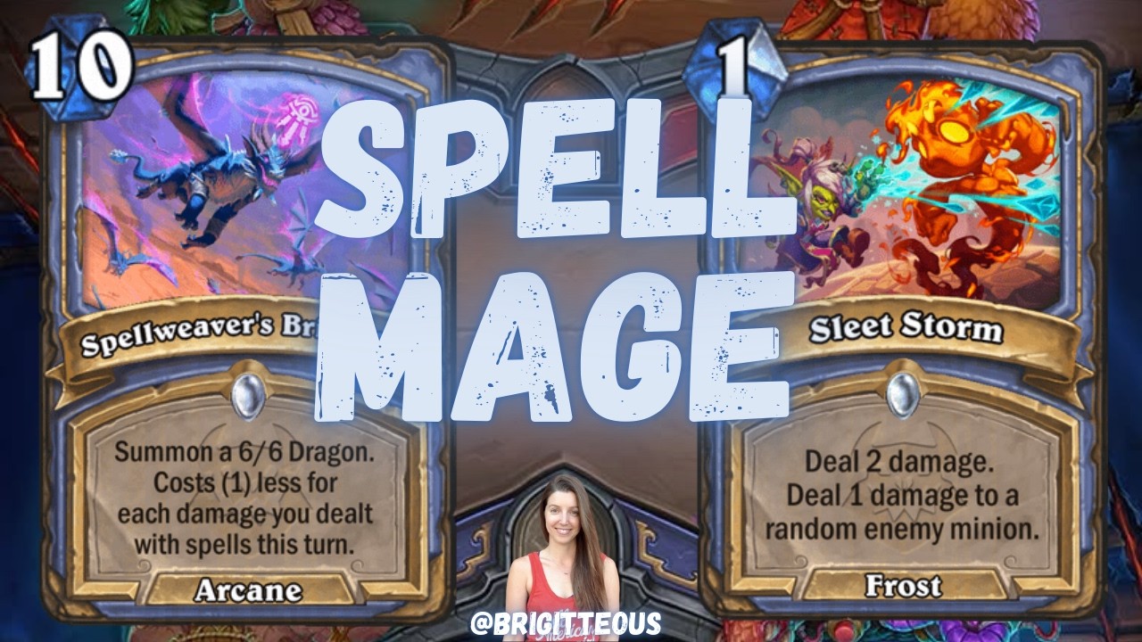 Hearthstone CATACLYSM Spell Mage ✨ new Azshara hero preview