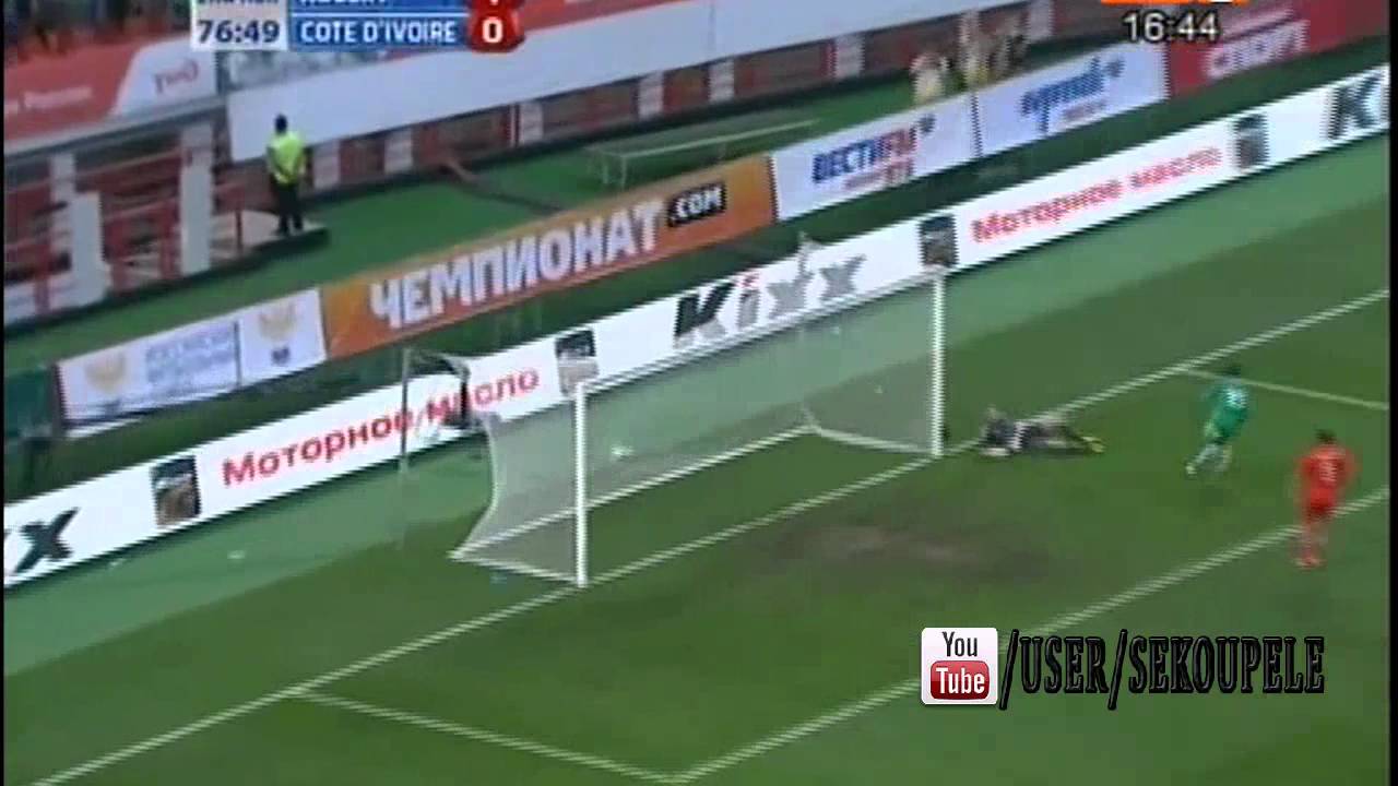 Russia vs Ivory Coast 1-1 - 15-08-2012 Highlights