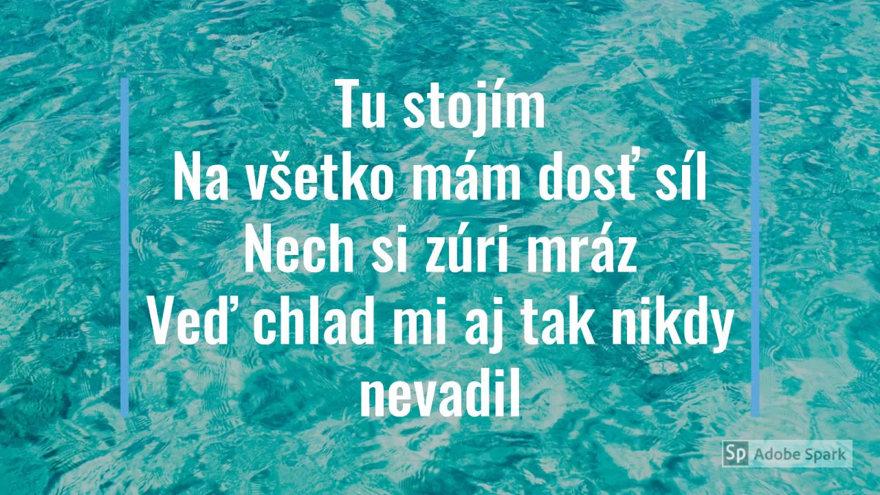 Let it go ( Von to dám) - LYRICS