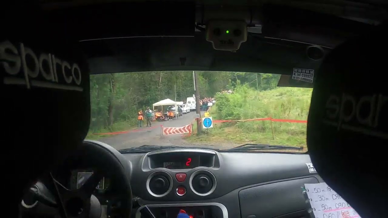 Rallye du Sidobre 2024- ES1 SIRVENTOU- David BERTRAND et Julie BIANCHETTO-