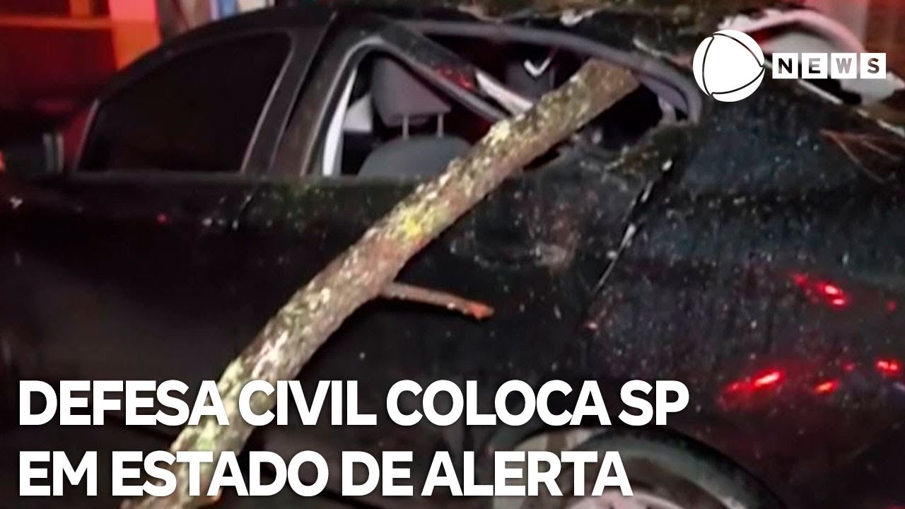 Defesa Civil coloca S&atilde;o Paulo em estado de alerta