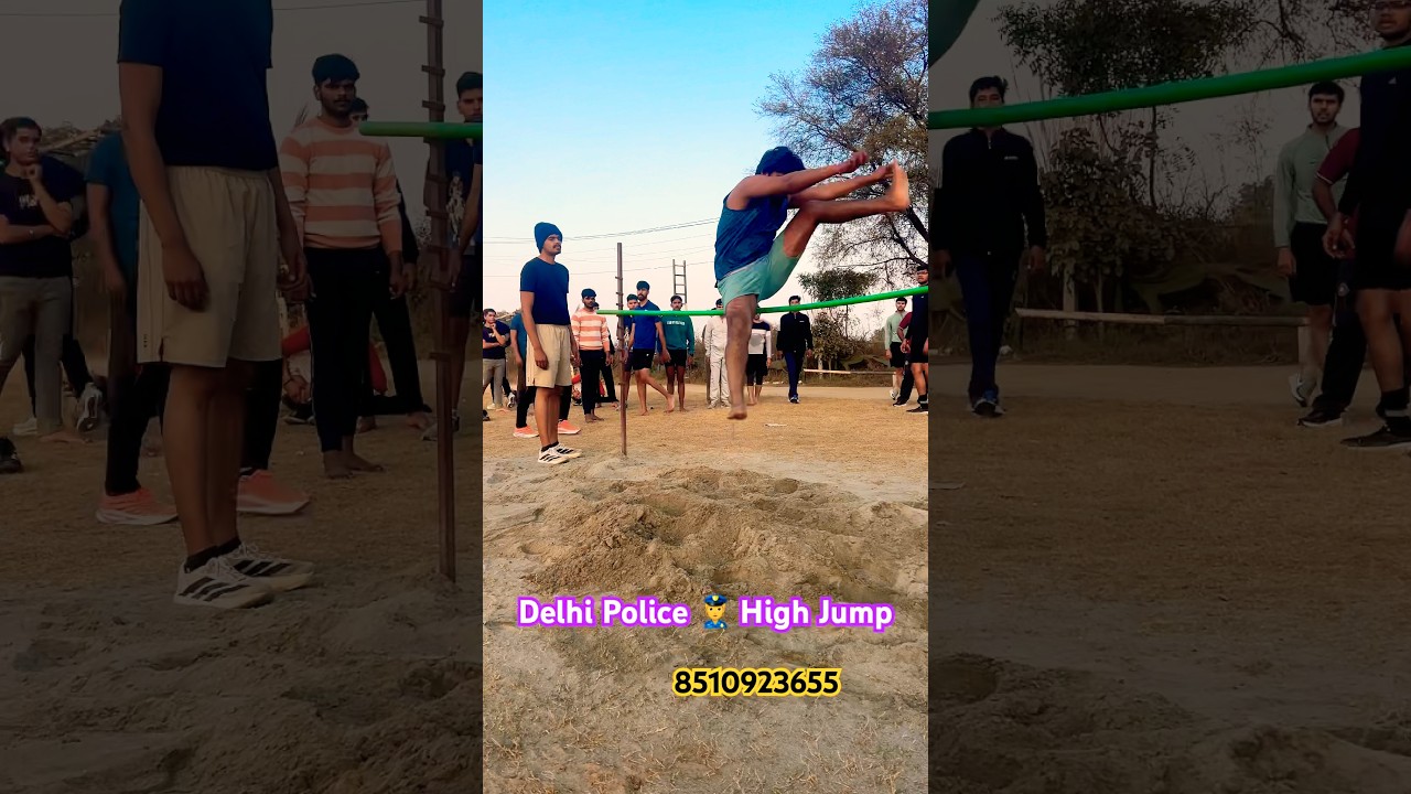 😱High Jump Target 🎯 Delhi Police 👮 