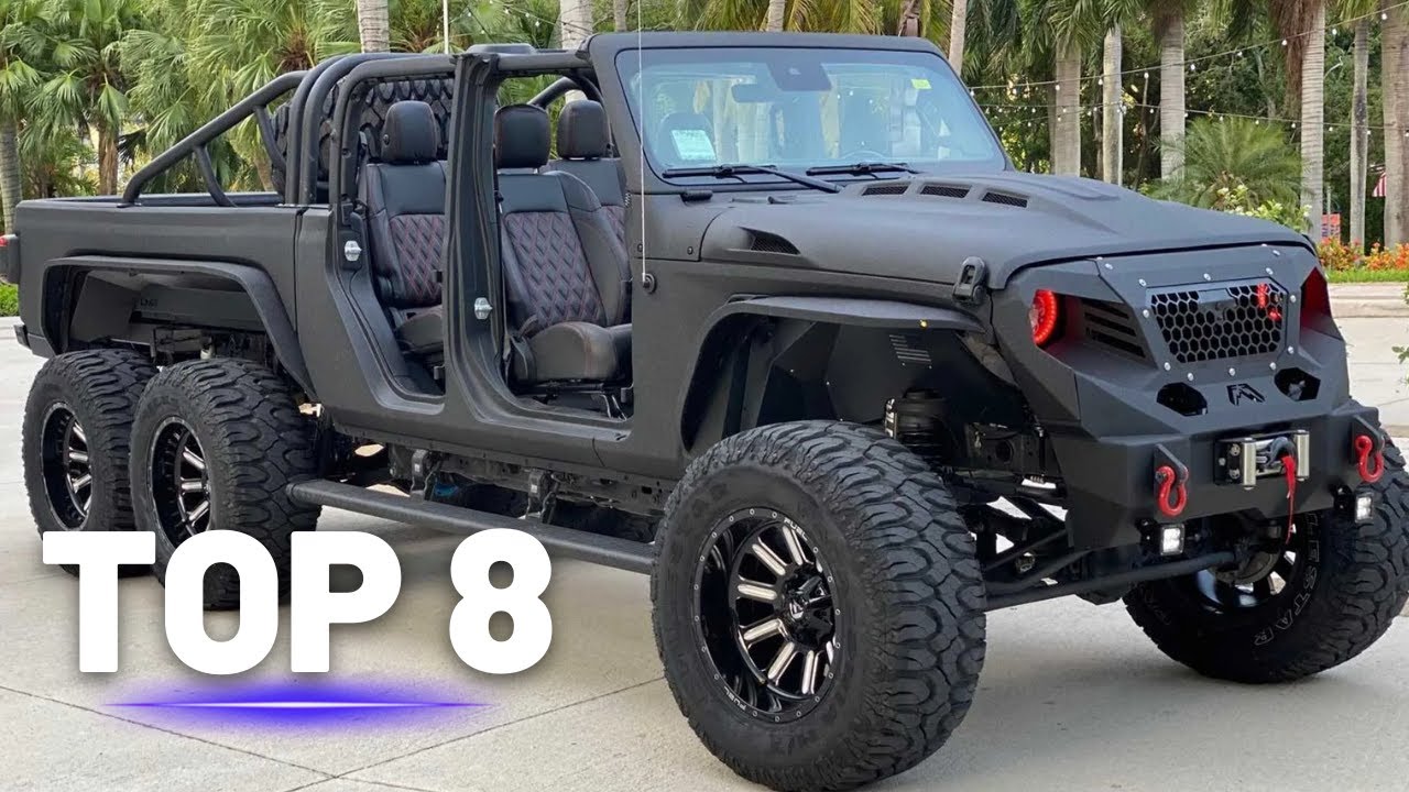 8 Coches 6x6 Más IMPRESIONANTES Del Mercado