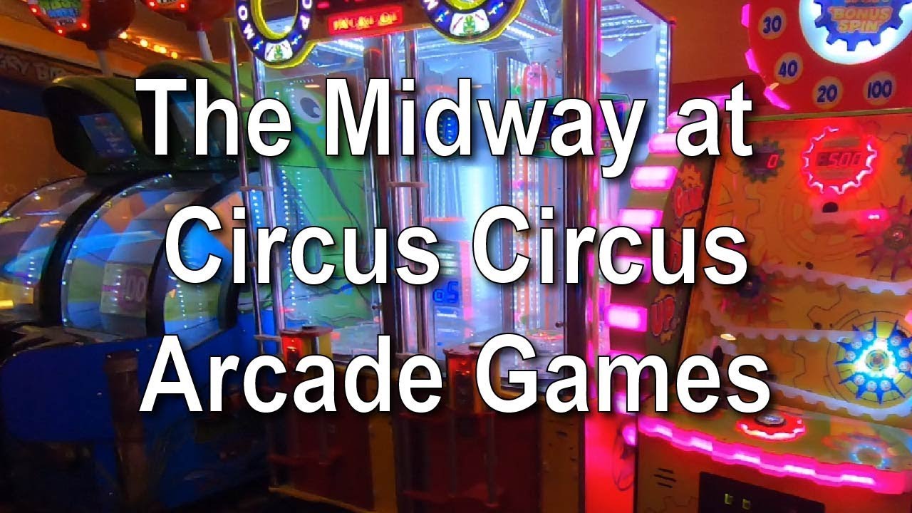 Las Vegas The Midway at Circus Circus Arcade Games
