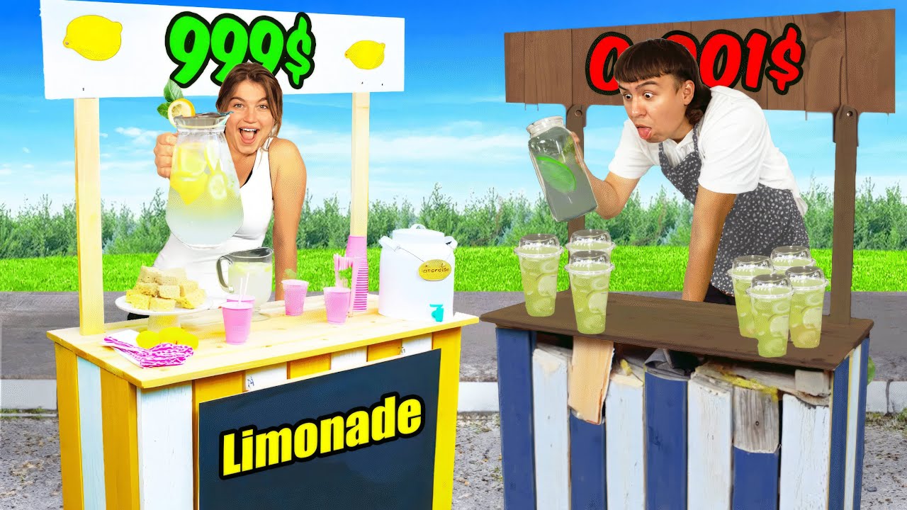 1&euro; vs 1000 &euro; Limonade!!