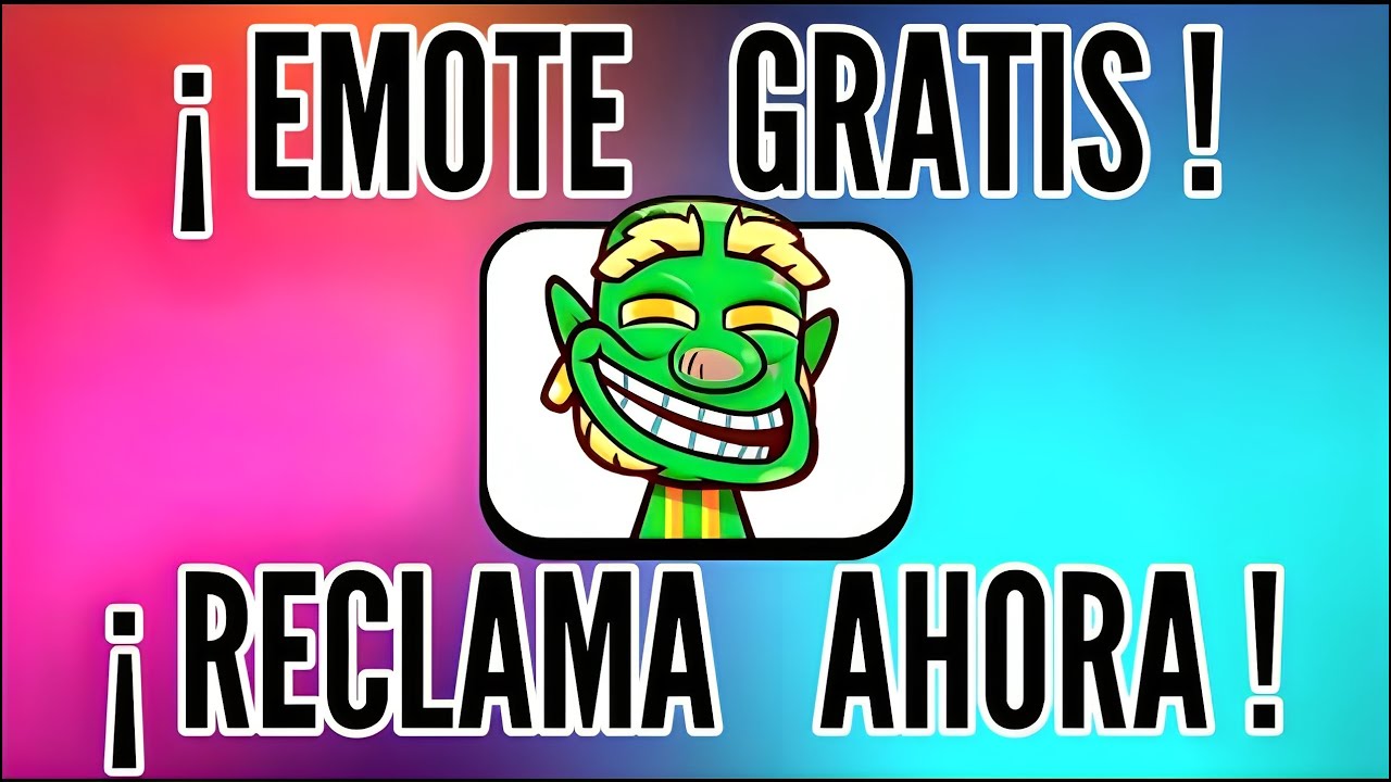 EMOTE GRATIS y EXCLUSIVO en Clash Royale 🔥 (Muy fácil)