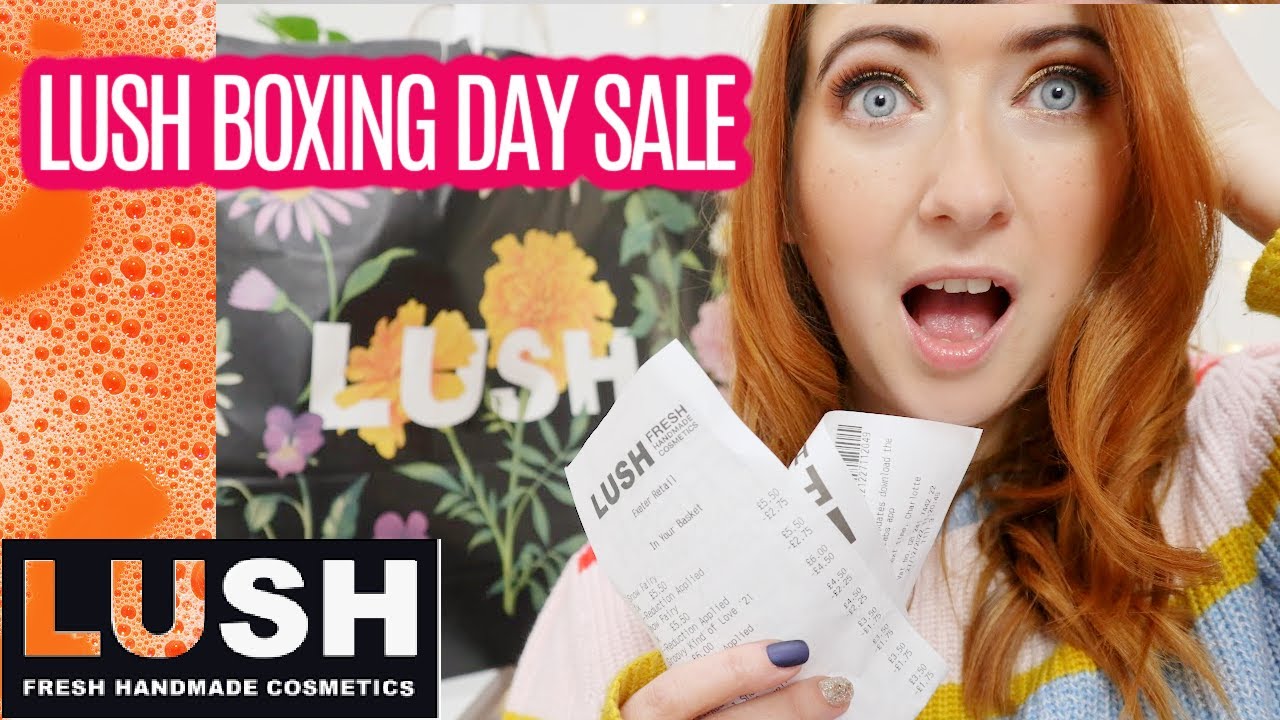 LUSH BOXING DAY SALE HAUL 2022 | LUSH HAUL WILLOW BIGGS