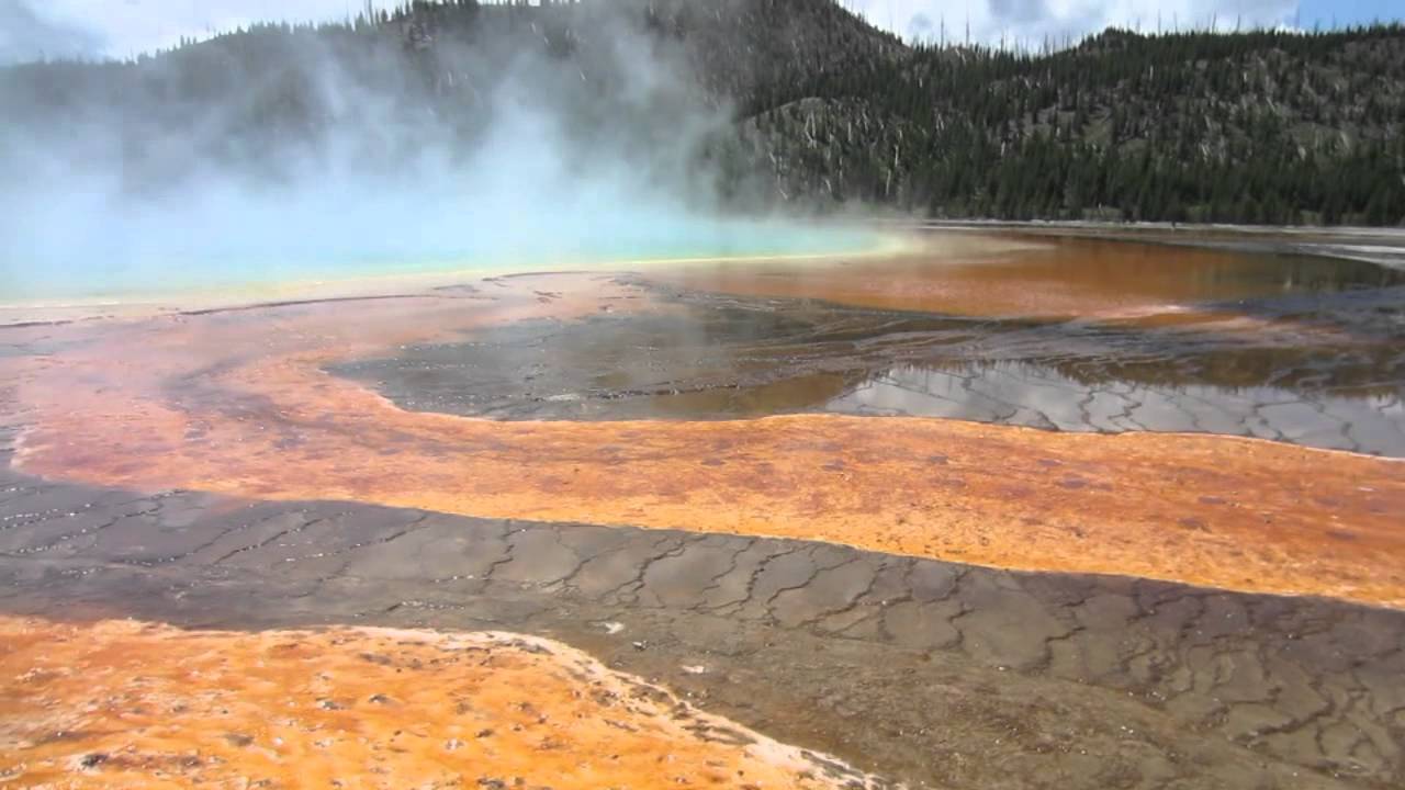 Old Faithful, Grand Prismatic Spring and the Grand Tetons!