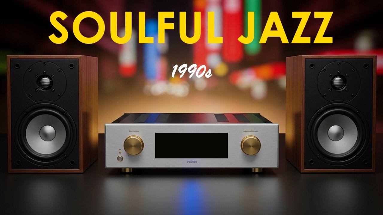 🎷Soulful Jazz 1990s - Relaxing Beats for Work, Study Flow & Peaceful Hours