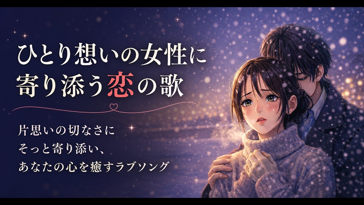 【ひとり想いの女性に寄り添う恋の歌】｜ 雪のクリスマスイブ part2