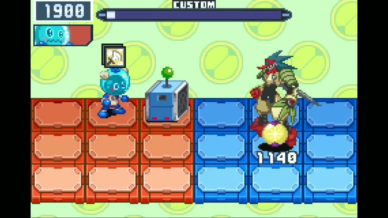 MMBN6 Quick Deletes - SpoutMan vs All Falzar Link Navis (SP)
