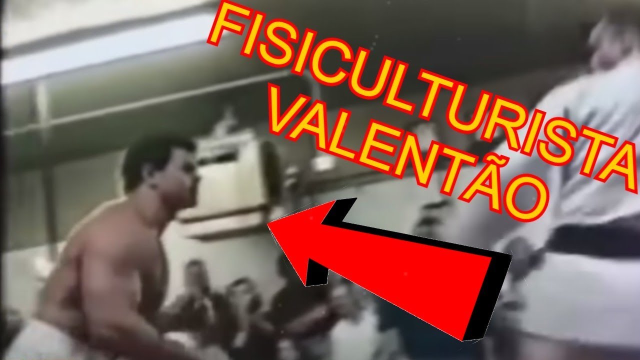 FISICULTURISTA VALENTÃO DESAFIOU PROFESSOR DE JIUJITSU