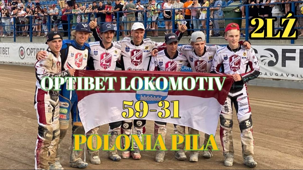 Speedway.2LŹ Optibet Lokomotiv 59-31 Polonia Pila. 03.07.2022. Daugavpils. #speedway #źuźel #спидвей