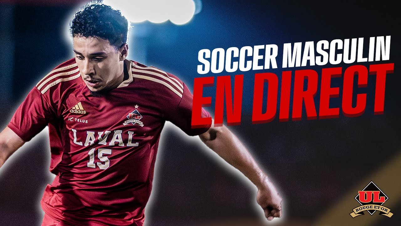 EN DIRECT | SOCCER M | UQAM c. Rouge et Or