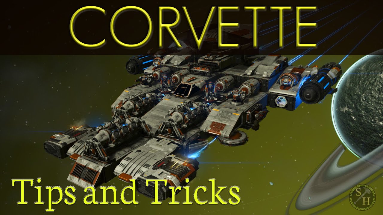 Corvette Building Tips and Tricks - No Man's Sky