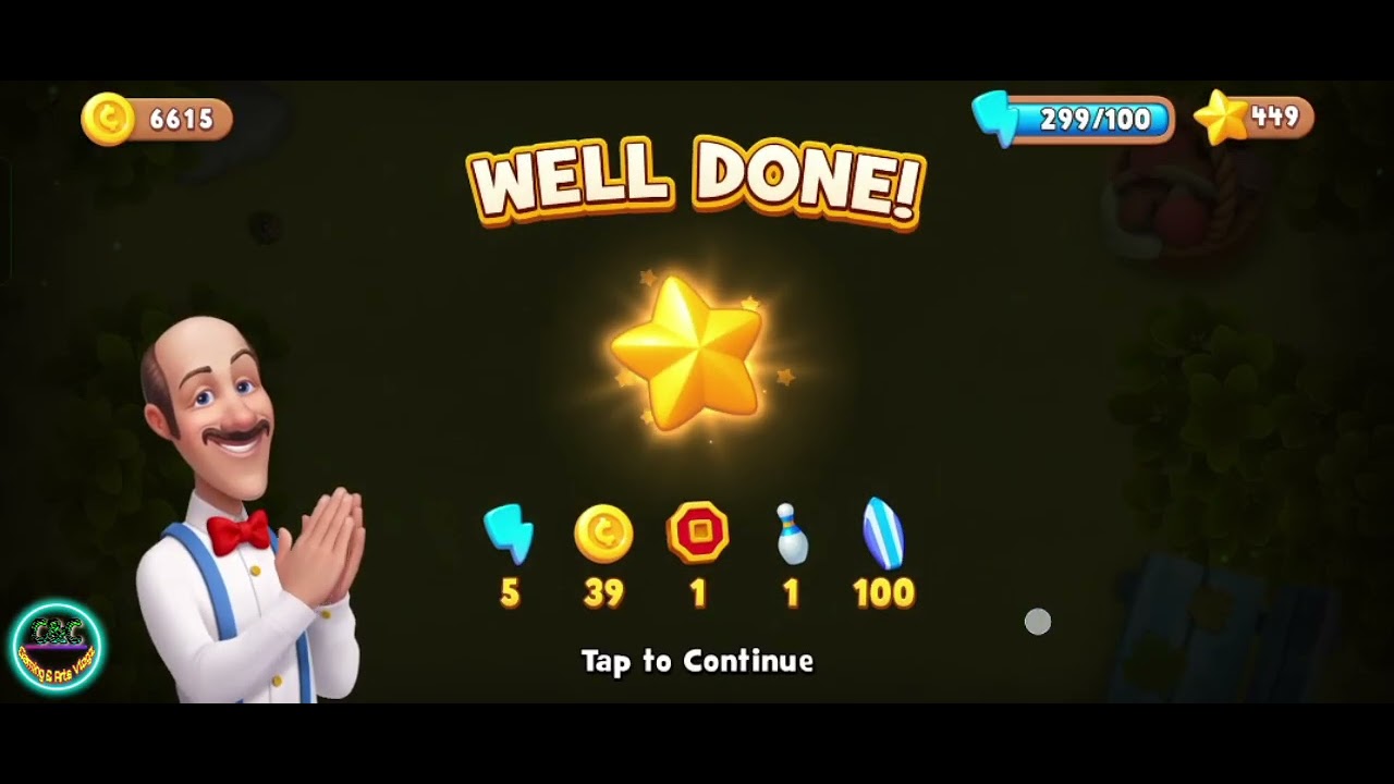 GardenScapes Level 2,540 - 2,552