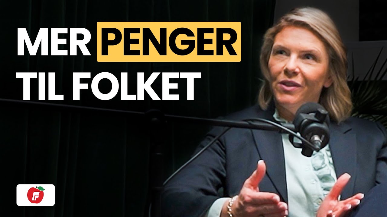 Sylvi Listhaug (FrP): Vi vil stoppe sløsinga!