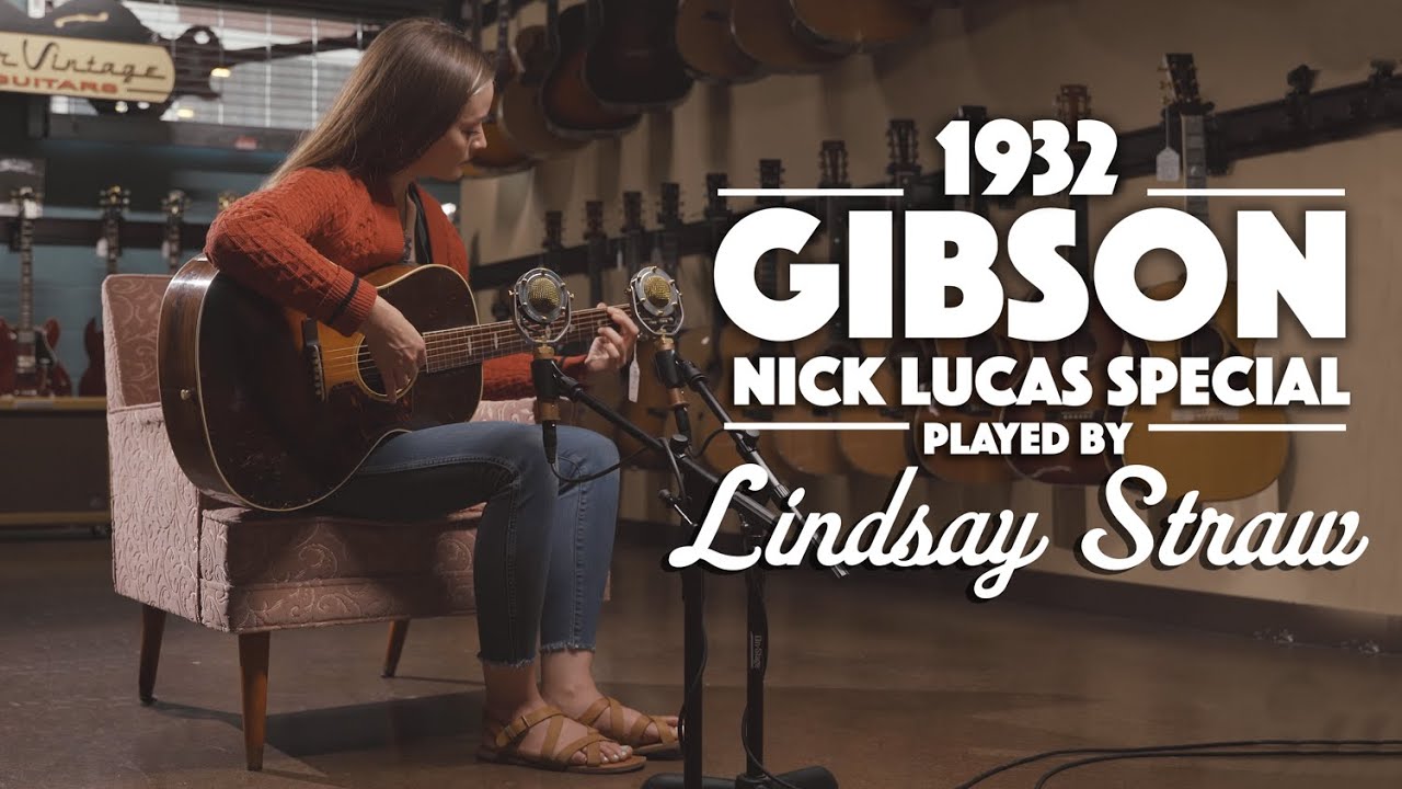 1932 Gibson Nick Lucas Special played by Lindsay Straw