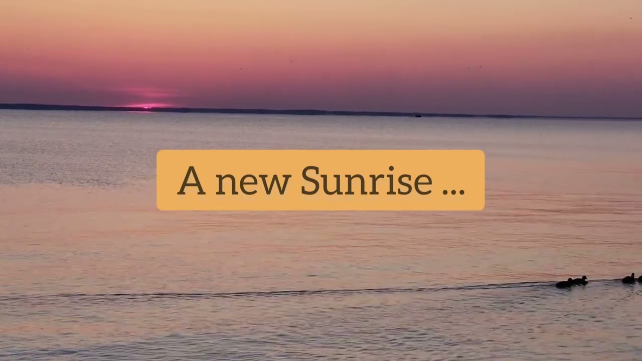 Sunrise Message 