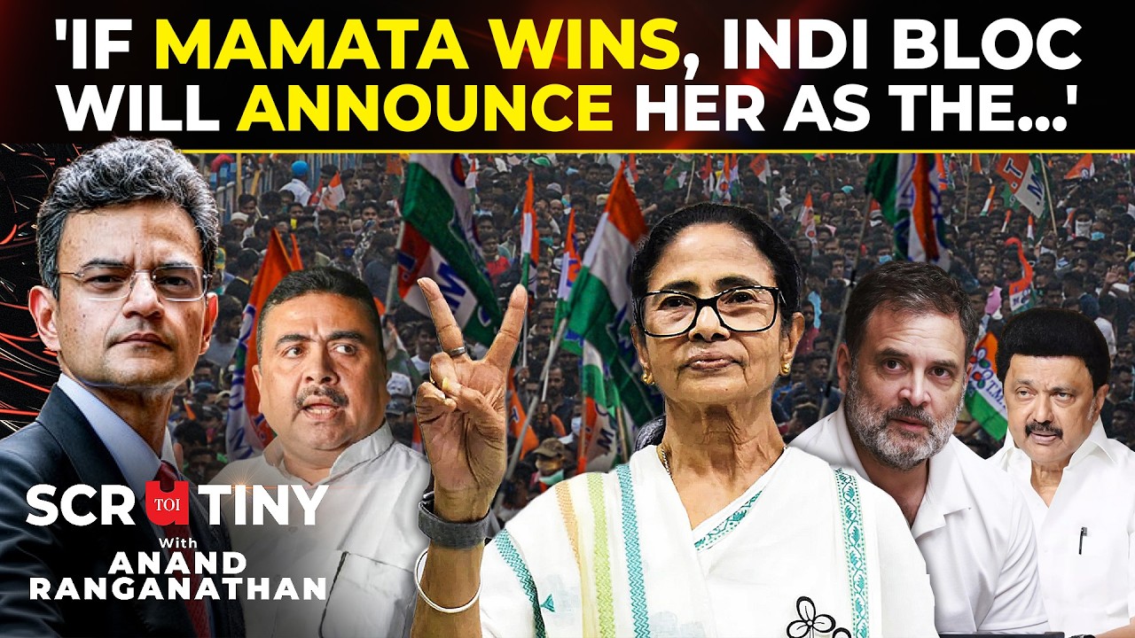'If Mamata Wins, INDI Bloc Will...': Anand Ranganathan's BIG Take On For Bengal Results | Exit Polls