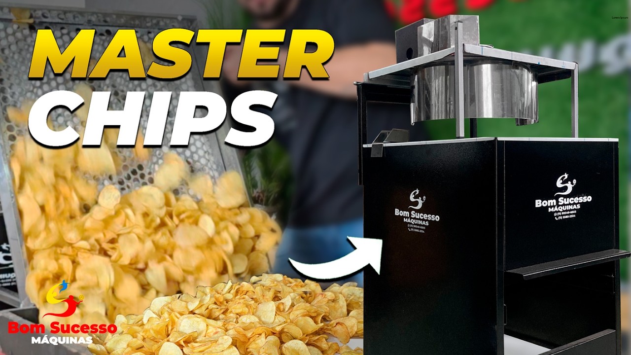 Produção Imparável de Batata Chips | Conheça a Master Chips 2025
