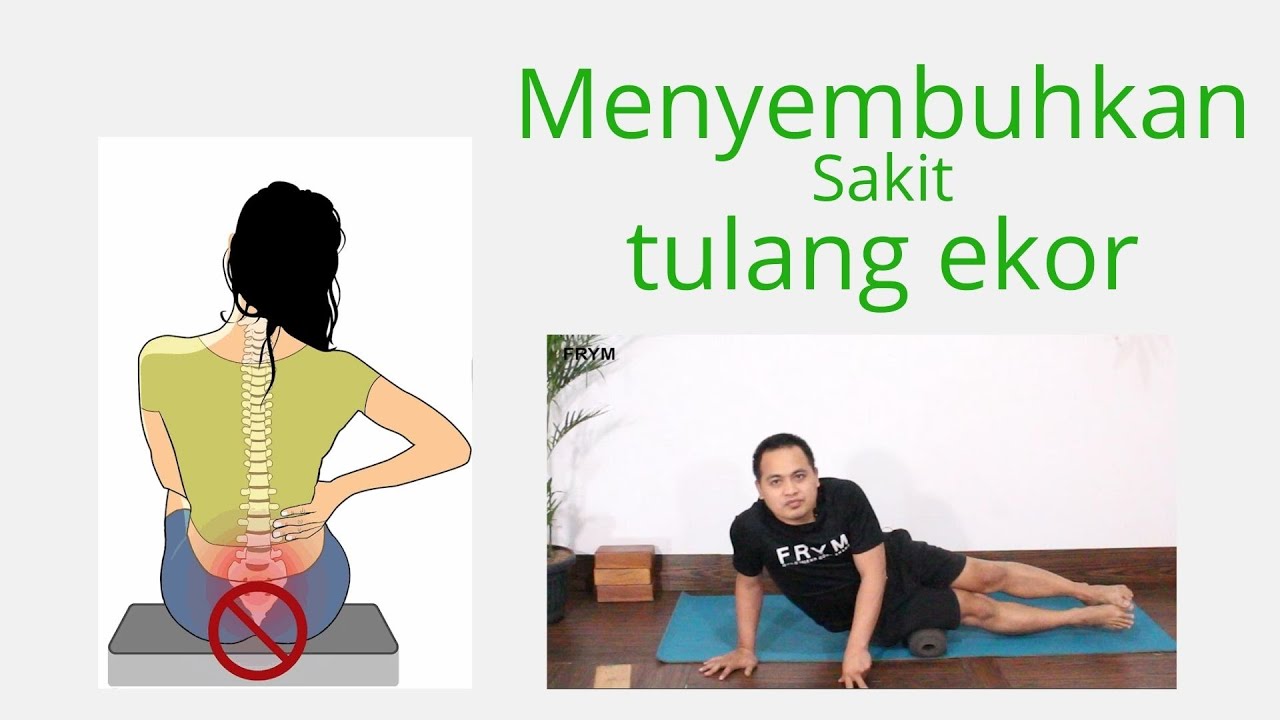 Menyembuhkan sakit tulang ekor dengan yoga