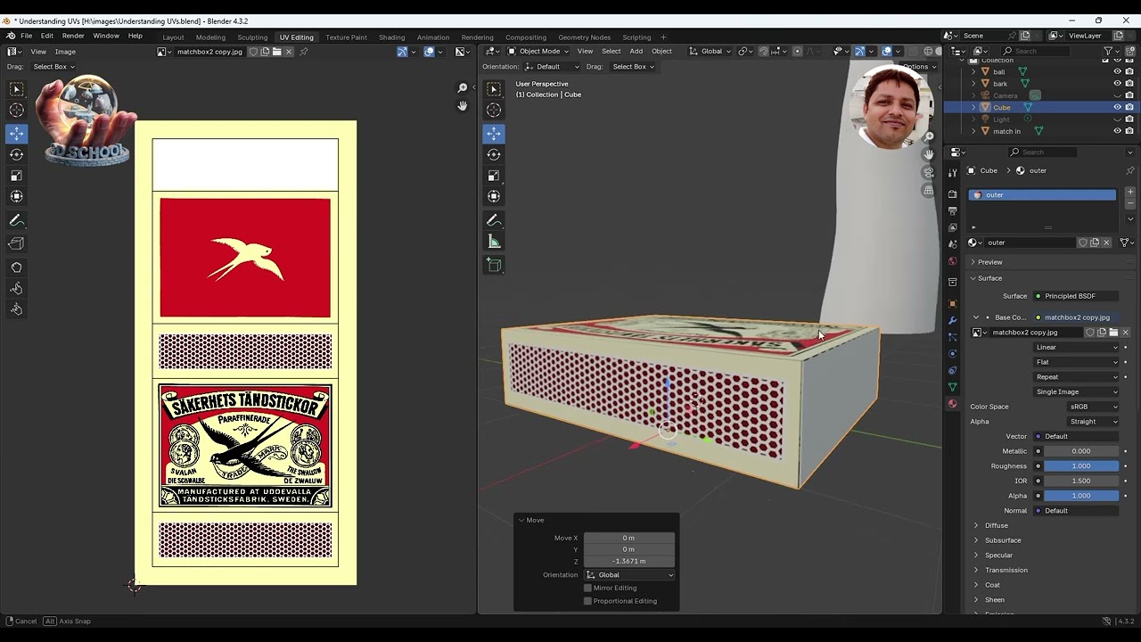 UV Mapping in Blender | Understanding UV Map in Blender | Blender UV Mapping | Basics of UV Mapping