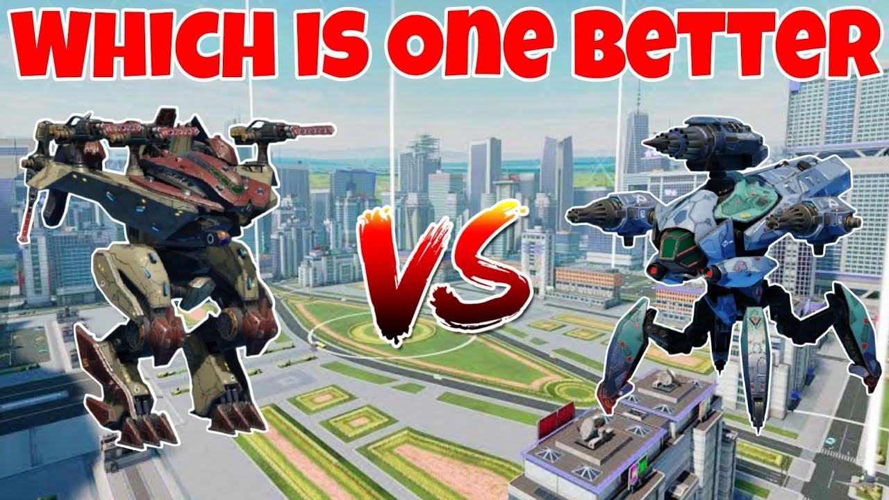 WR🔥 New Vulcan VS Anaksor Robot Comparison ||WAR ROBOTS||