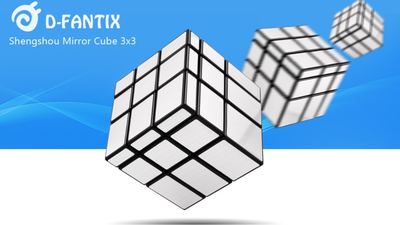 Unlock the Challenge with D-FantiX Shengshou Mirror Cube: Shape-Shifting 3x3 Puzzle - Cool & Unique!